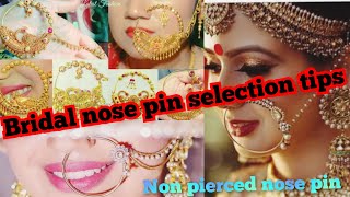 OMG 😱diy Bridal nath nose ring✨how to make karwachauth nose ring ✨ nathdiyyoutubepartnershorts [upl. by Favata21]