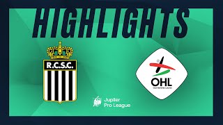 Sporting Charleroi  OH Leuven hoogtepunten [upl. by Mcquoid35]