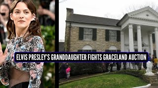 Elvis Presleys Granddaughter Fights Graceland Auction [upl. by Byrom]