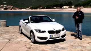 Essai vidéo  BMW Série 2 cabriolet [upl. by Ahsek]