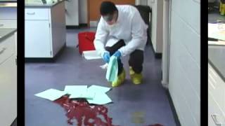 How to Clean up a Blood Spill [upl. by Ricca]