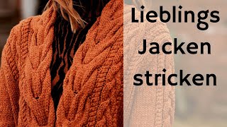 Stricken  5 Lieblingsjacken auch für große Größen [upl. by Ennaxor431]