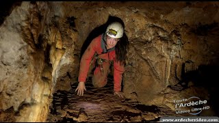 Ardèche  Découverte de la spéléologie 4K [upl. by Zurheide]