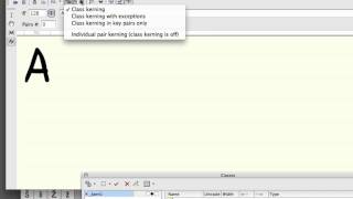 FontLab  Kerning Classes HD [upl. by Huntley656]