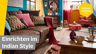 Wohnung einrichten im Indian Style – Tipps für einen prachtvollen Raum  Roombeez – powered by OTTO [upl. by Zined569]