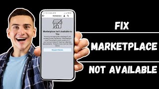 How To Fix Facebook Marketplace Isn’t Available To You  Tutorial [upl. by Steffen]