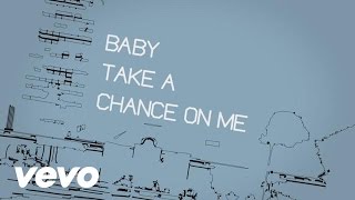 JLS  Take A Chance On Me Lyric Video [upl. by Ahtiuqal]