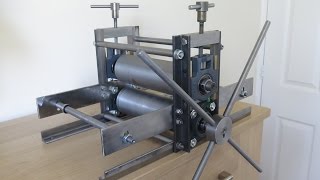 How to Make an Etching and Lino Printing Press [upl. by Nonnek]