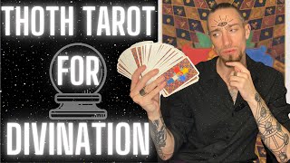 Thoth Tarot For Divination [upl. by Ecertak]