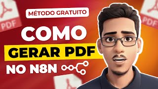 Como gerar PDF no N8N de forma NATIVA e GRATUITA através do COMMUNITY NODES  Autotic [upl. by Ahseyn]