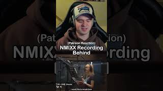 NMIXX XOXO amp Break The Wall Recording Behind REACTION nmixx reaction dash kpop shorts [upl. by Malinde]