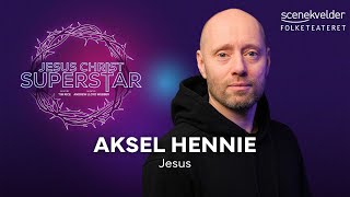 Aksel Hennie spiller Jesus i Jesus Christ Superstar på Folketeateret [upl. by Yrro]