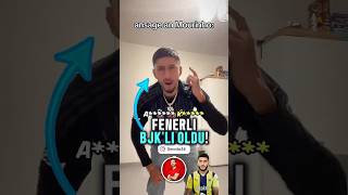 FENERLİ TARAFTAR BEŞİKTAŞ’LI OLDU 😂 fenerbahçe beşiktaş futbol [upl. by Yeffej446]