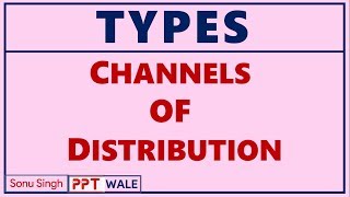 TYPES OF CHANNELS OF DISTRIBUTION IN HINDI  Marketing Management  BBAMBABcom  ppt [upl. by Benedikt]