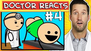 ER Doctor REACTS to Funniest Cyanide amp Happiness Medical Scenes 4 [upl. by Aerdnu]