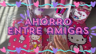 Nueva Sección  Ahorrando Entre Amigas 🥰💕  Sistema de Sobres  Glorys Budget [upl. by Tita]