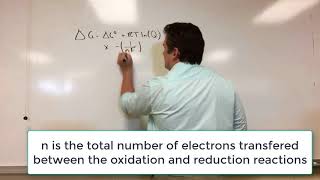 Deriving the Nernst Equation [upl. by Idonna]