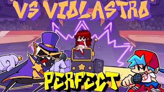 Friday Night Funkin  Perfect Combo  VS Violastro Mod  Cutscenes HARD [upl. by Krusche]