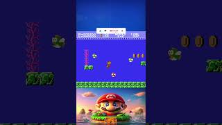 TAS Speedrun Super Mario Bros World 22 in UNDER 5 Minutes retrogaming arcadegame [upl. by Erkan868]