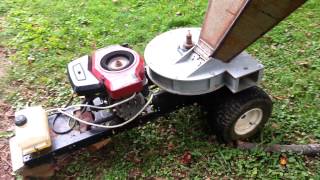 Homemade wood chipper [upl. by Sirrad507]