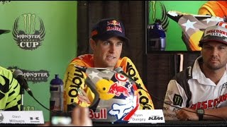 2014 Monster Energy Cup Press Conference  The Pros  TransWorld Motocross [upl. by Ardnua896]