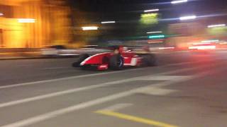 Ferrari FXX F40 LM 599XX amp Vintage F1 cars leaving Adelaide Motorsport Festival 2017 [upl. by Leuas]