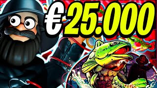 €25000 MAX BET BONUS 🤑 VS BIG BASS HALLOWEEN SLOT‼️ [upl. by Kaden853]