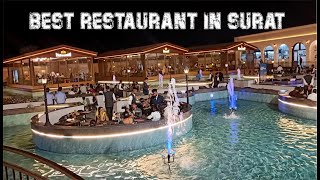 Best Water Theme Restaurant in Surat City 😍  De Little Venice  Surat Food Zone [upl. by Enelym]