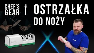 Test elektrycznej ostrzałki do noży 🔪 Hit czy kit  Chefs Gear Polska [upl. by Fleta]