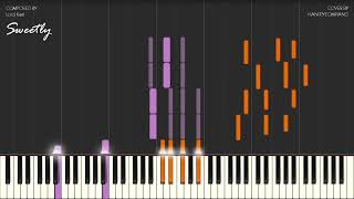 Lord Kael  Sweetly Piano Tutorial [upl. by Frodin]