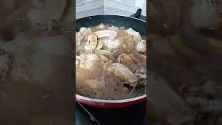 BOILING ADOBONG MANOK Shorts [upl. by Nimra]