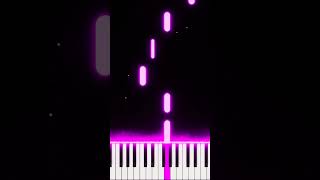 Bohemian Rhapsody  Queen  Easy Piano Tutorial shorts piano tutorial [upl. by Margit353]