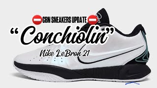 Nike LeBron 21 “Conchiolin”  Detailed look  Price and Date Release [upl. by Ecyla]