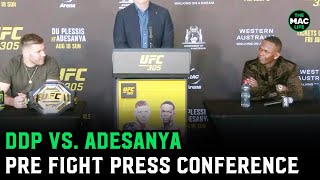 UFC 305 Dricus Du Plessis vs Israel Adesanya Press Conference [upl. by Artimed247]