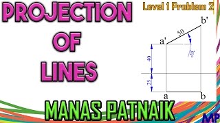 Projection of LinesLevel 1Problem 2 [upl. by Lontson]