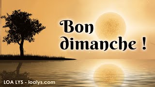 221  Bon dimanche  Carte virtuelle à partager [upl. by Immat130]