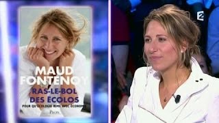 Maud Fontenoy On nest pas couché 12 avril 2014 ONPC [upl. by Adnarrim]