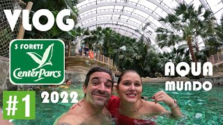 Vlog 2021 2 Nuits à CENTER PARCS France au domaine Les 3 Forets I Cottage exclusive I partie 1 [upl. by Bil]