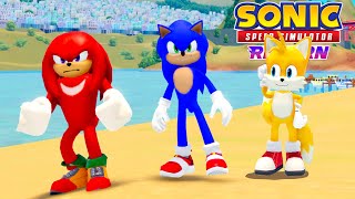 Unlock Movie Sonic Tails amp Knuckles FAST Sonic Speed Simulator [upl. by Innis616]