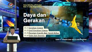 Sains Tingkatan 4 Bab 11 Daya dan Gerakan  Gerakan Linear [upl. by Synned]