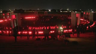 Thousands gather to remember 12 Aggies lost in tragic AampM bonfire collapse [upl. by Gant]