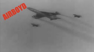 Russian Aviation Day 1961 Myasishchev M50 Flyover [upl. by Swann]