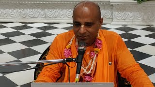 HH Bhakti Karunamayi Vanmali Swami BG Chapter 11  ISKCON Vrindaranyam [upl. by Bazil]