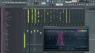 how to produce WAH guitar effect  fl studio tutorial raw footage [upl. by Kentiga]