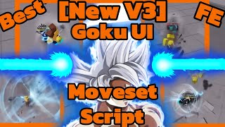 NEW V3🔵Roblox script tsb  GOKU UI moveset  Instant teleport 5th ability  OP BEST and also FE💪 [upl. by Rebna150]