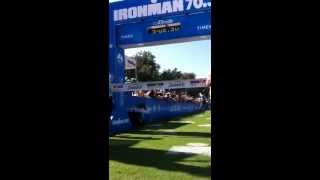 2012 IRONMAN 703 Florida  Lance Armstrong Finish [upl. by Nodnol279]