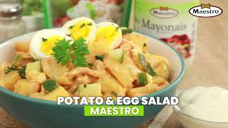 Potato amp Egg Salad Maestro  Creamy amp Lezat [upl. by Cummings]