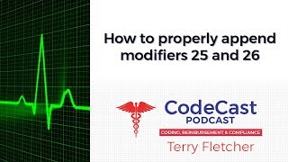 How to properly append modifiers 25 and 26 [upl. by Pompei]