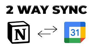 Link Google Calendar to Notion Notion Automations Tutorial [upl. by Mohr926]