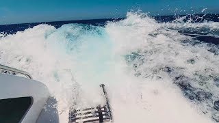 SCARED FOR MY LIFE Sailing at 22 knots boat speed down HUGE waves Sailing La Vagabonde Ep 105 [upl. by Anstus]